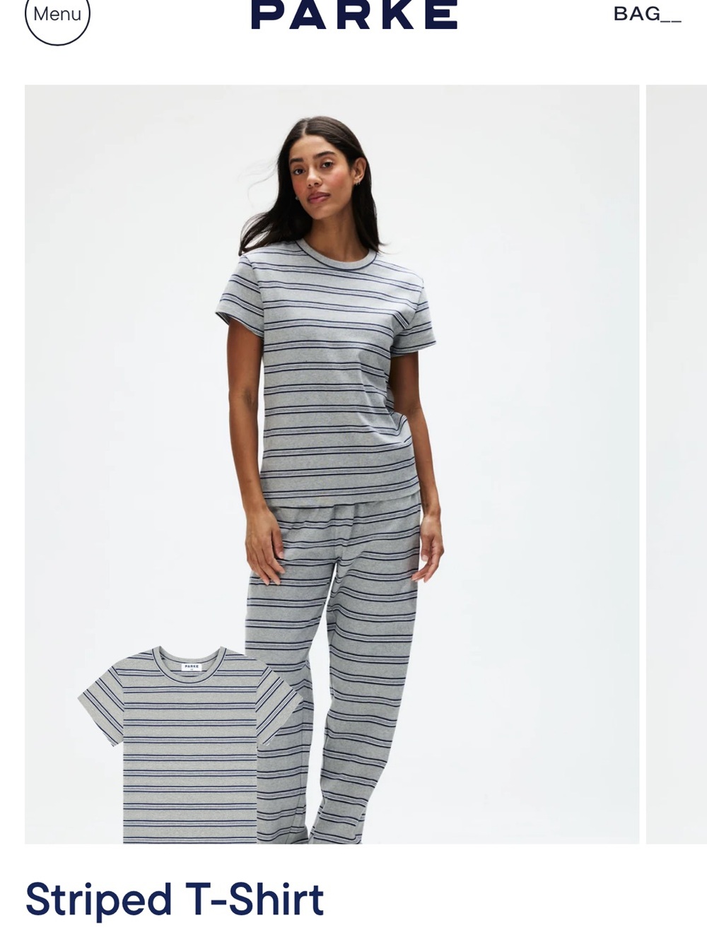 Parke Core Striped Short-Sleeve - Picture 5 of 5